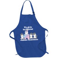 It's Ok To Be Different Autism Unicorn Puzzle Apron