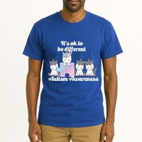 It's Ok To Be Different Autism Unicorn Puzzle Tall T-Shirt