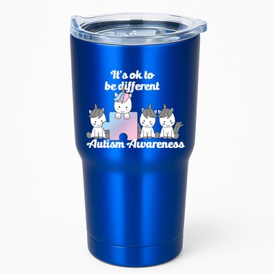 It's Ok To Be Different Autism Unicorn Puzzle Tumbler