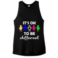 It's Ok To Be Different Equality Ladies PosiCharge Tri-Blend Wicking Tank