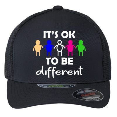 It's Ok To Be Different Equality Flexfit Unipanel Trucker Cap