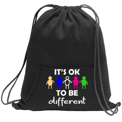 It's Ok To Be Different Equality Sweatshirt Cinch Pack Bag