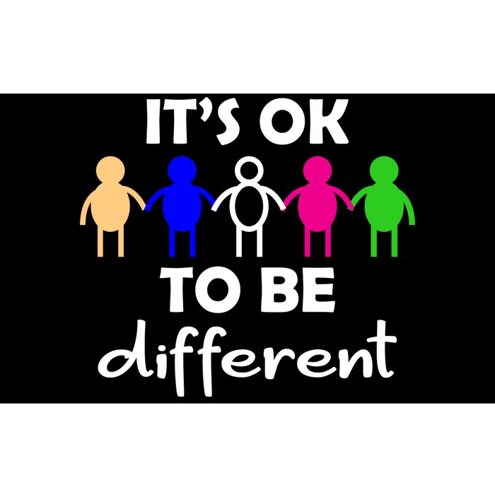 It's Ok To Be Different Equality Bumper Sticker