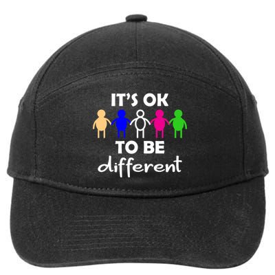 It's Ok To Be Different Equality 7-Panel Snapback Hat