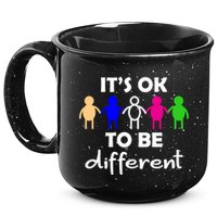 It's Ok To Be Different Equality 15oz Campfire Ceramic Mug
