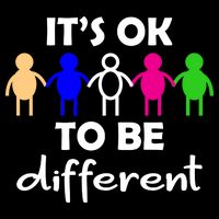 It's Ok To Be Different Equality Drawstring Bag