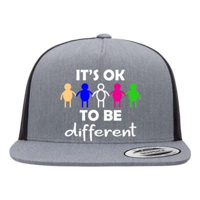 It's Ok To Be Different Equality Flat Bill Trucker Hat