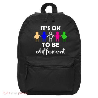 It's Ok To Be Different Equality 16 in Basic Backpack
