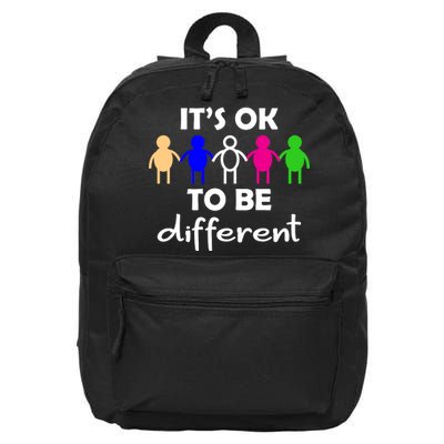 It's Ok To Be Different Equality 16 in Basic Backpack