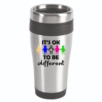 It's Ok To Be Different Equality 16oz Travel Tumbler