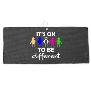 It's Ok To Be Different Equality Large Microfiber Waffle Golf Towel