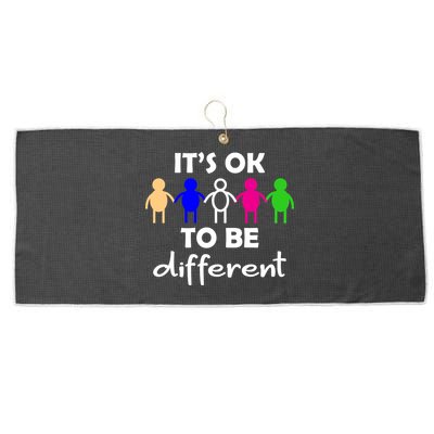 It's Ok To Be Different Equality Large Microfiber Waffle Golf Towel