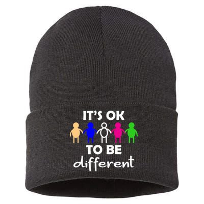 It's Ok To Be Different Equality Sustainable Knit Beanie