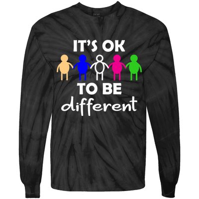 It's Ok To Be Different Equality Tie-Dye Long Sleeve Shirt