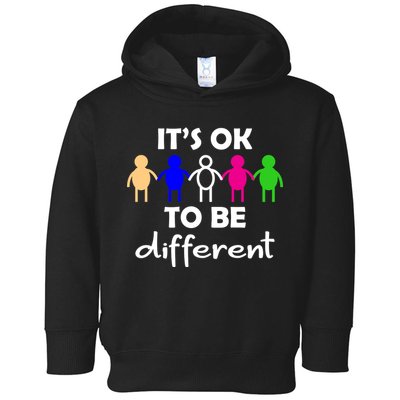 It's Ok To Be Different Equality Toddler Hoodie