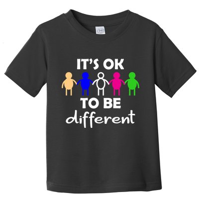 It's Ok To Be Different Equality Toddler T-Shirt
