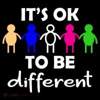 It's Ok To Be Different Equality Toddler T-Shirt