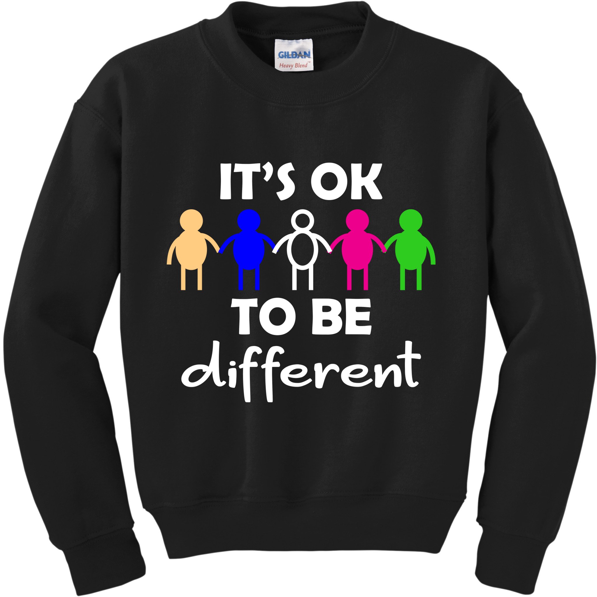 It's Ok To Be Different Equality Kids Sweatshirt