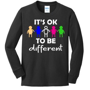 It's Ok To Be Different Equality Kids Long Sleeve Shirt