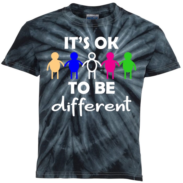 It's Ok To Be Different Equality Kids Tie-Dye T-Shirt