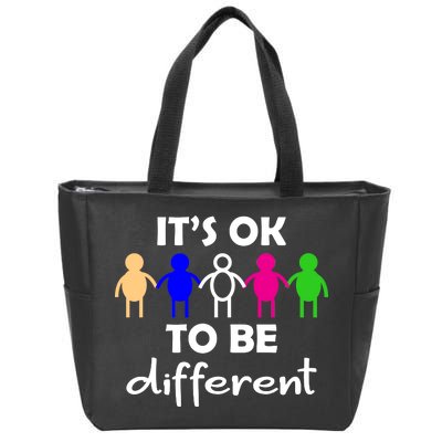 It's Ok To Be Different Equality Zip Tote Bag