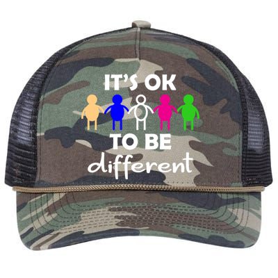 It's Ok To Be Different Equality Retro Rope Trucker Hat Cap