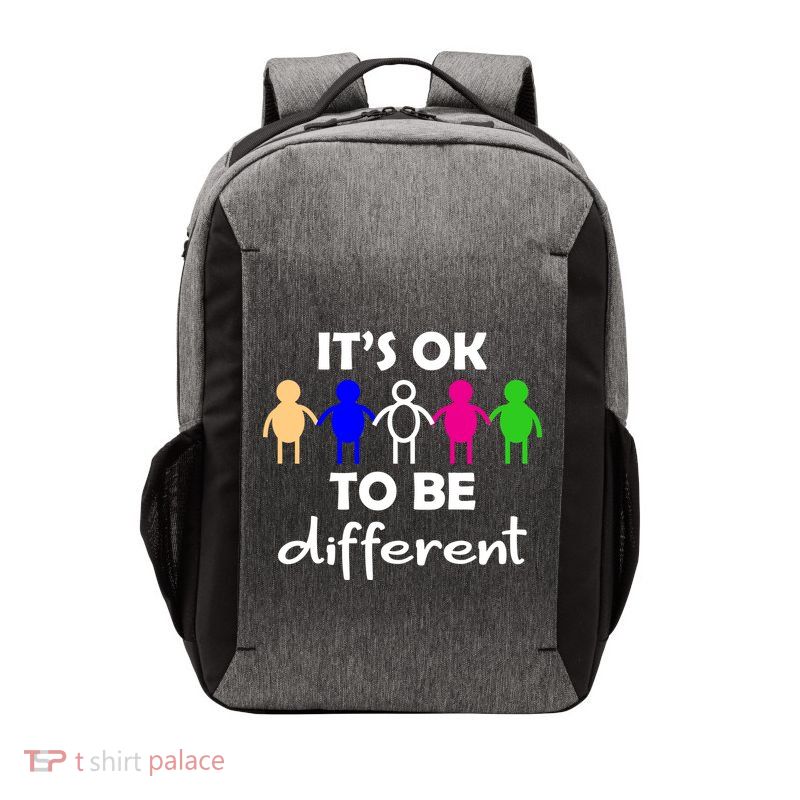 It's Ok To Be Different Equality Vector Backpack