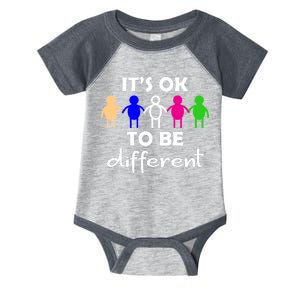 It's Ok To Be Different Equality Infant Baby Jersey Bodysuit