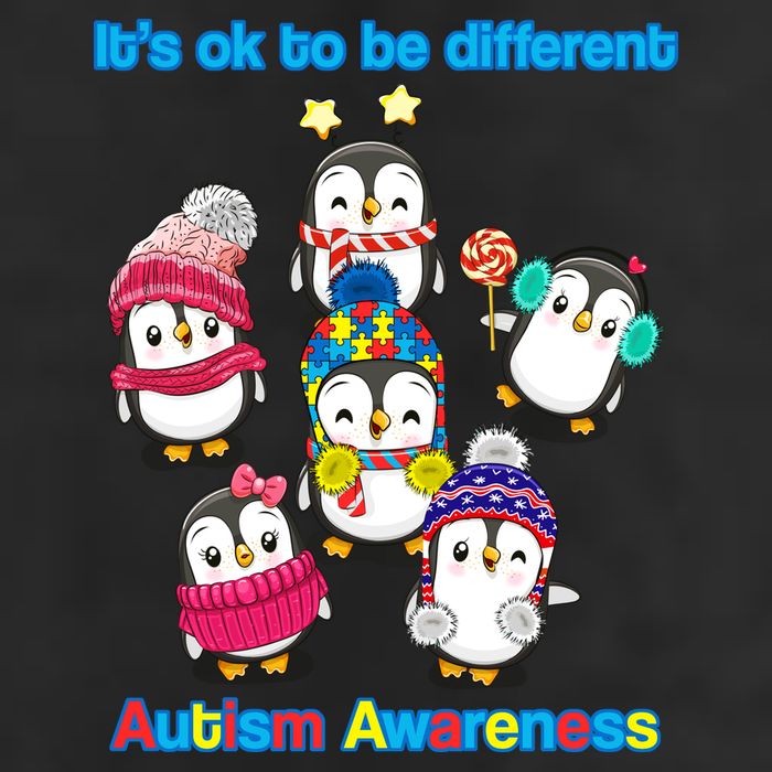 It's Ok To Be Different Penguins Autism 15oz Campfire Ceramic Mug