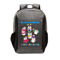 It's Ok To Be Different Penguins Autism Vector Backpack
