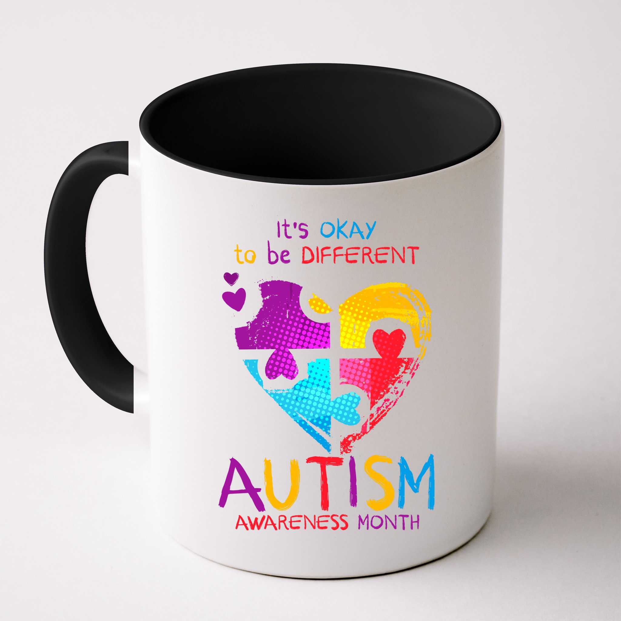 It's Okay To Be Different Autism Awareness Month Mug