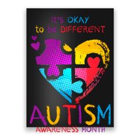 It's Okay To Be Different Autism Awareness Month Poster