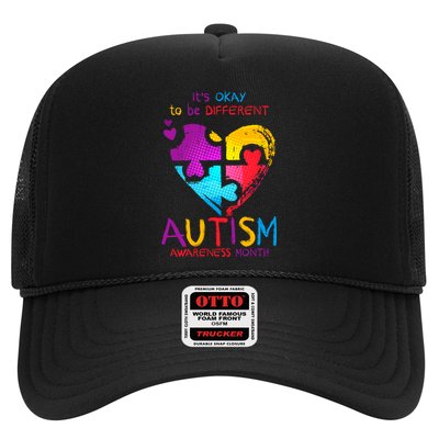 It's Okay To Be Different Autism Awareness Month Hat