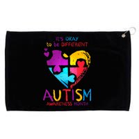 It's Okay To Be Different Autism Awareness Month Grommeted Golf Towel