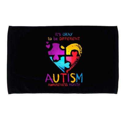 It's Okay To Be Different Autism Awareness Month Microfiber Hand Towel