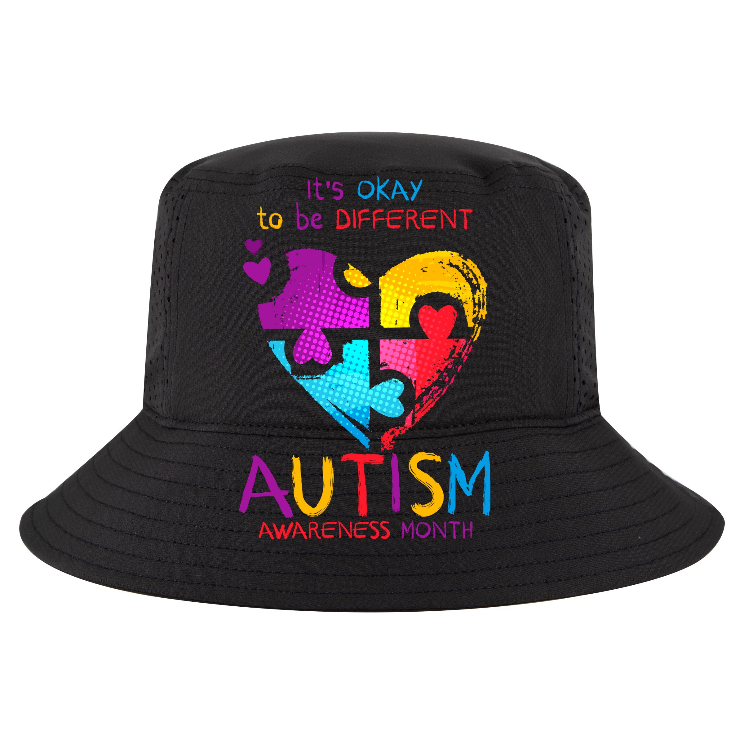 It's Okay To Be Different Autism Awareness Month Womens T-Shirt