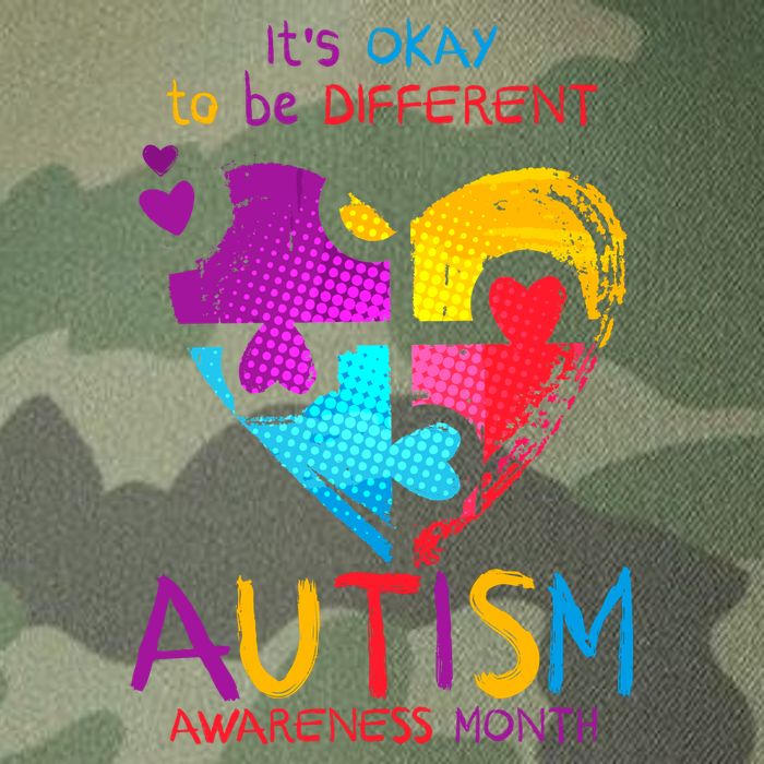 It's Okay To Be Different Autism Awareness Month1 Legacy Tie Dye Trucker Hat