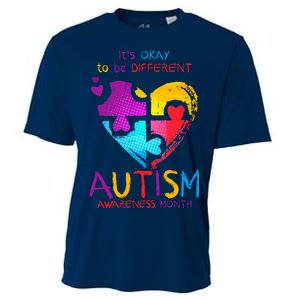 It's Okay To Be Different Autism Awareness Month1 Cooling Performance Crew T-Shirt