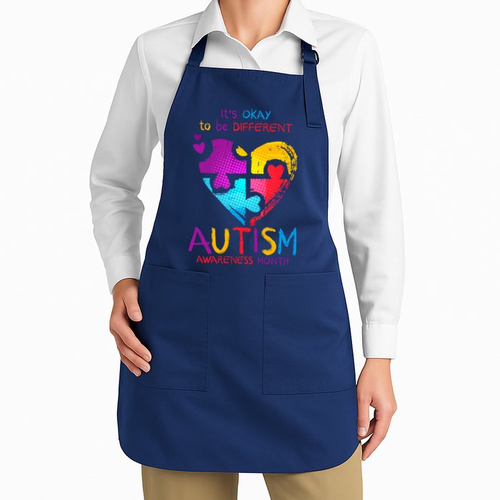 It's Okay To Be Different Autism Awareness Month1 Apron