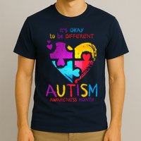 It's Okay To Be Different Autism Awareness Month1 T-Shirt