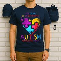 It's Okay To Be Different Autism Awareness Month1 T-Shirt