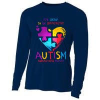 It's Okay To Be Different Autism Awareness Month1 Cooling Performance Long Sleeve Crew