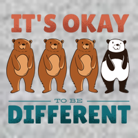 It's Okay To Be Different Bears Long Sleeve Shirt