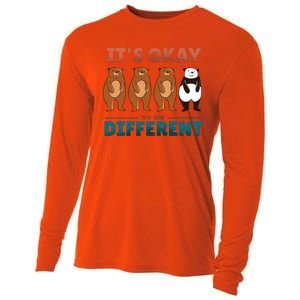 It's Okay To Be Different Bears Cooling Performance Long Sleeve Crew