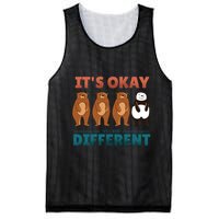 It's Okay To Be Different Bears Mesh Reversible Basketball Jersey Tank