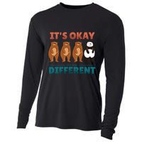 It's Okay To Be Different Bears Cooling Performance Long Sleeve Crew