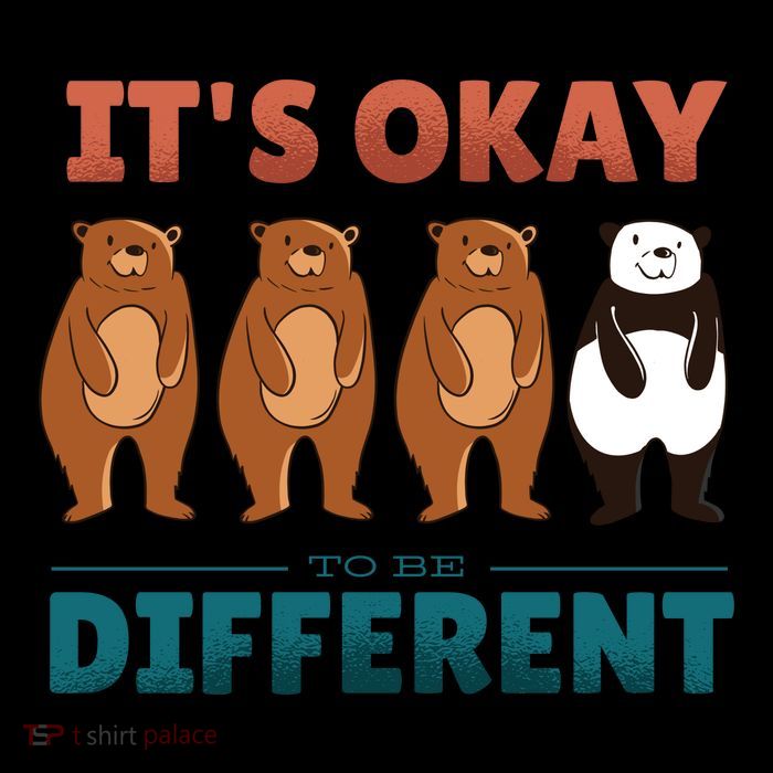 It's Okay To Be Different Bears PosiCharge Competitor Tank