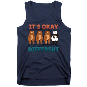 It's Okay To Be Different Bears Tank Top