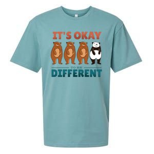 It's Okay To Be Different Bears Sueded Cloud Jersey T-Shirt