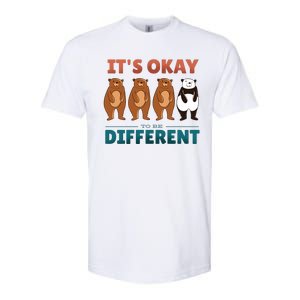 It's Okay To Be Different Bears Softstyle CVC T-Shirt